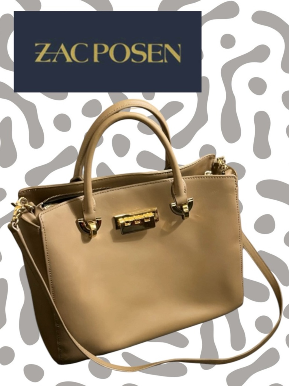 Zac Zac Posen Eartha Leather Barrel bag